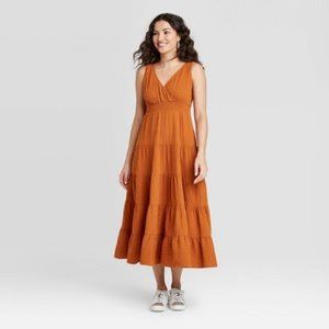 Universal Thread Sleeveless Tiered Dress, S